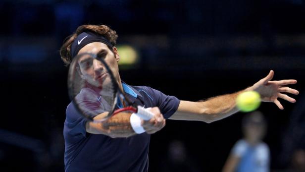 Dritter Sieg für Federer in London