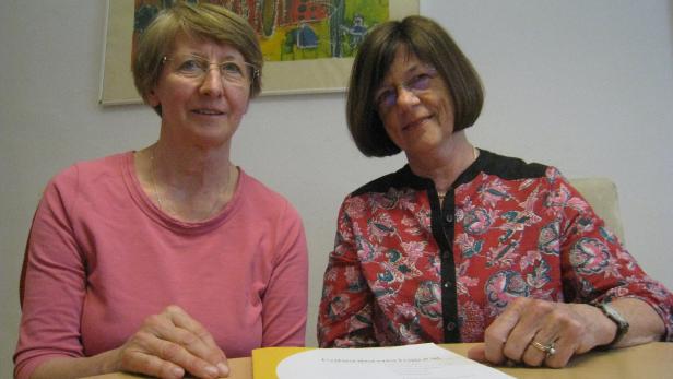 Beraten ehrenamtlich, kostenfrei: Sozialarbeiterin Elfriede Kiefer und Ärztin Johanna Maetzl
