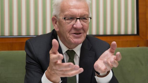 Der Grüne Kretschmann ist Chef des Autobauer-Landes Baden-Württemberg