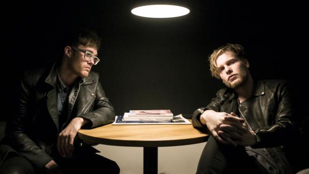 Bob Moses (Tom Howie und Jimmy Vallance v. li.) treten am 27. November in der Wiener Pratersauna auf.