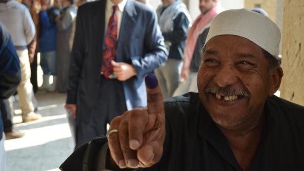 KURIER bei der Wahl in Ägypten
