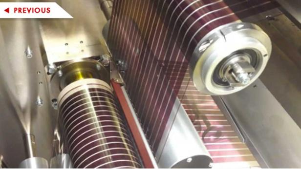 Dünn wie Papier: Solarzellen aus dem Drucker. (Screenshot inhabitat.com)