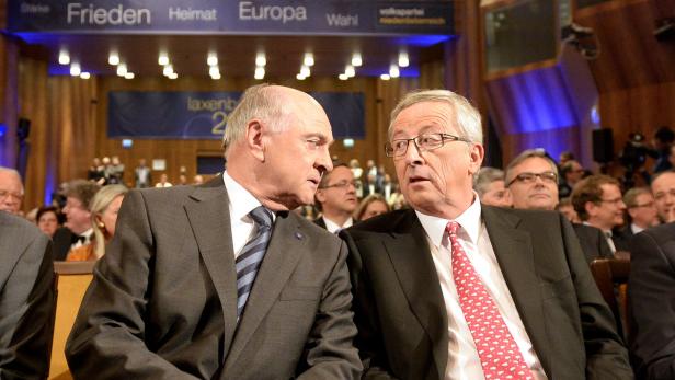 Pröll hat Juncker als Festredner zum Europaforum Göttweig eingeladen