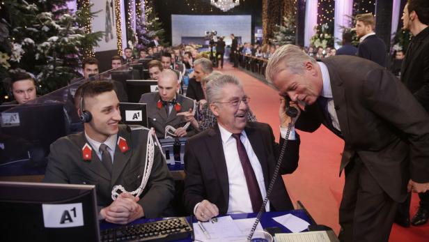 Bekommen sie heuer weniger Anrufe bei &#039;Licht ins Dunkel&#039;? HBP und Vizekanzler