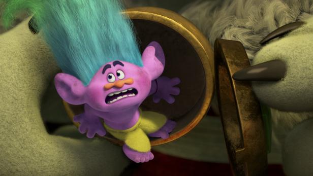 Knallbunte, poppige Animation von den „Shrek“-Machern: „Trolls“