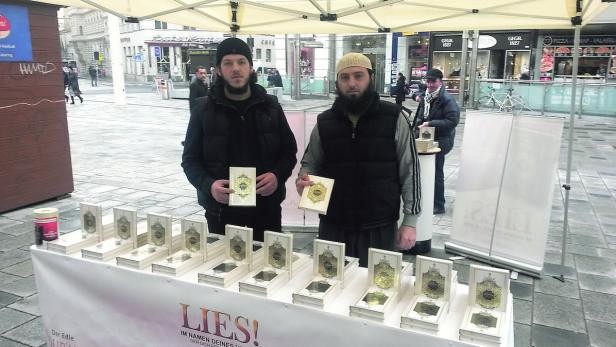 Auf der Mariahilfer Straße wird heuer kein Koran mehr verteilt.