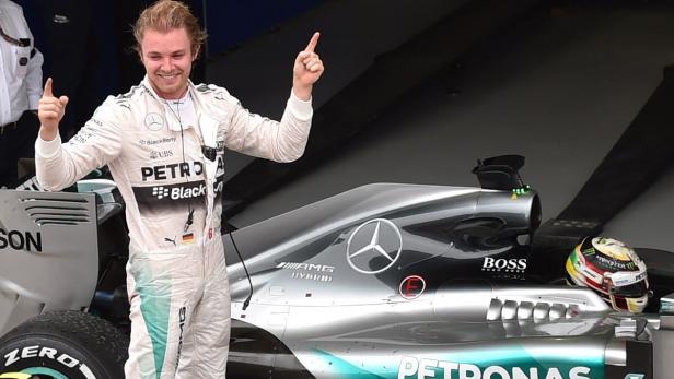 Nico Rosberg war im zweiten Training der Schnellste.