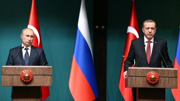 Eiszeit zwischen Putin und Erdogan.