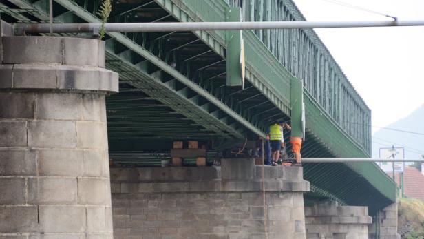 Donaubrücke Mautern, Reparaturarbeiten