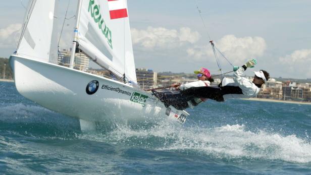 Lara Vadlau, Jolanta Ogar, Segeln, 470er