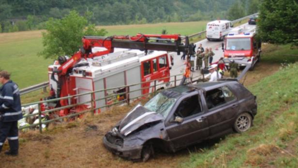 Feuerwehr- und Rettungskräfte aus Oberösterreich, Niederösterreich und der Steiermark standen im Einsatz.