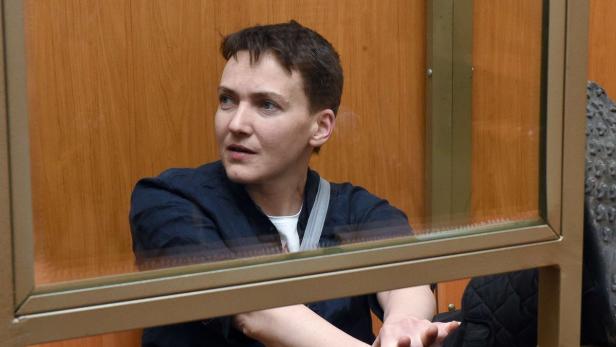 Sawtschenko wurd wegen Beihilfe zum Mord zweier Journalisten verurteilt.