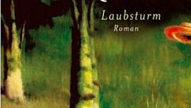 Das Buch „Laubsturm“ von Gabriel García Márquez.