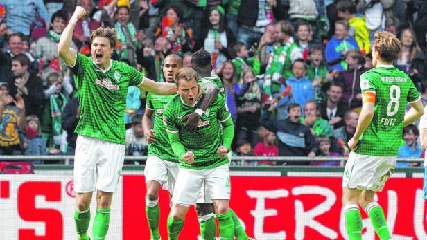 Sebastian Prödl gewinnt mit Werder Bremen und düfte mit dem Abstieg nichts mehr zu tun haben.