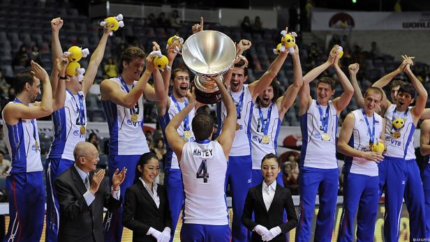 Russland holte zum sechsten Mal Volleyball-Weltcup
