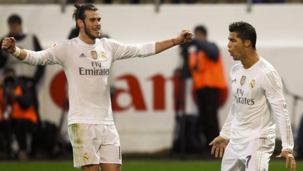 Torschützen unter sich: Cristiano Ronaldo und Gareth Bale
