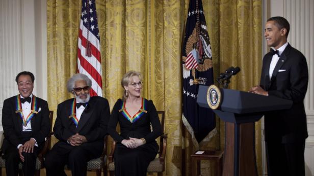 Meryl Streep von US-Präsident Obama geehrt