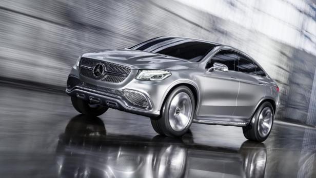 Auch Mercedes zeigt ein SUV-Coupé