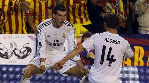 Gareth Bale (li.) leidet an einer Grippe.