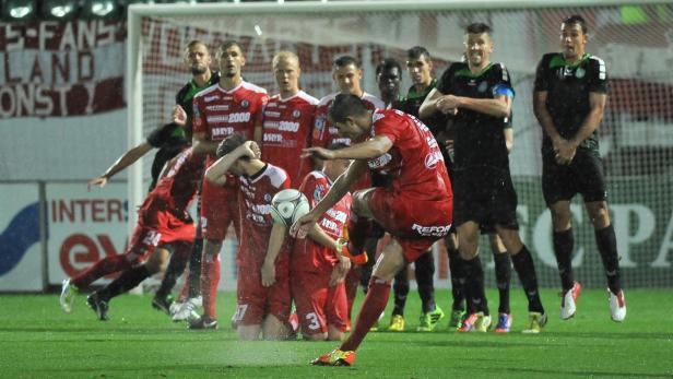Fussball FC Pasching vs SK Vorwärts Steyr 09.08.20…