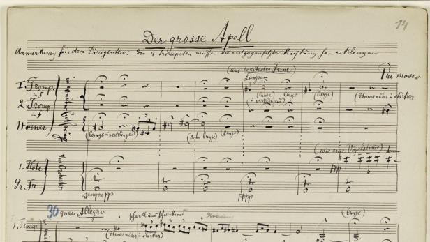 Ausschnitt aus Mahlers „Auferstehungssinfonie“
