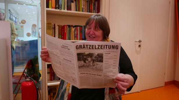 So schaut’s aus, bei uns in Zwischenbrücken: Maria Bucher – ehrenamtlich für die Zeitung