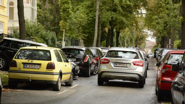 Schwierige Parkplatzsituation in Teilen Döblings