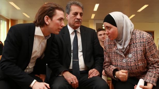 Außenminister Kurz besuchte die Hochschule für Islamische Religionlehrer, die laut Eigendefinition stolze österreichische Muslime sind.