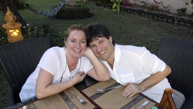 Gabriela Benesch und Erich Furrer auf Koh Samui.