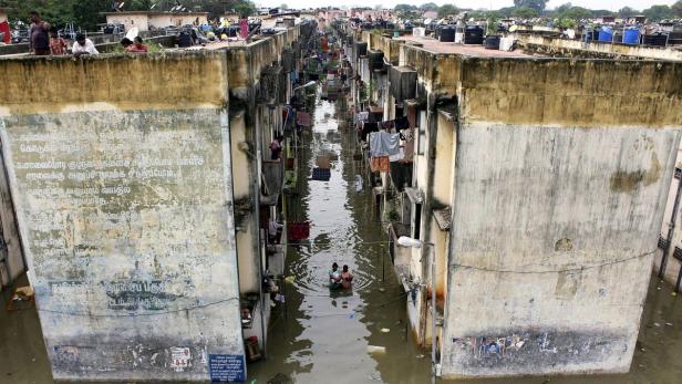 INDIA-WEATHER-FLOODS