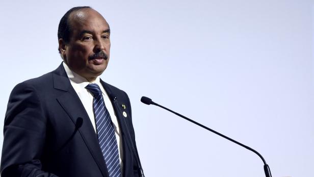 Mauretaniens Präsident Mohamed Ould Abdel Aziz soll das Spiel zu langweilig gewesen sein.