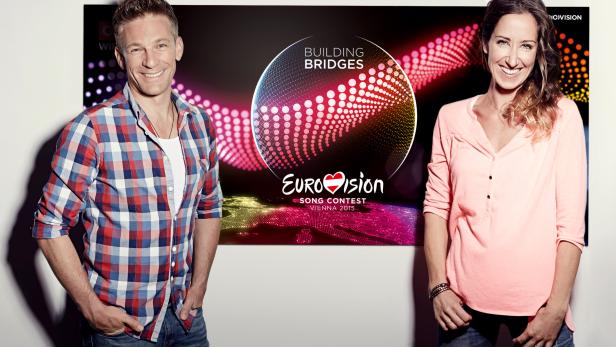 Kati Bellowitsch und Andi Knoll im ESC-Dauereinsatz