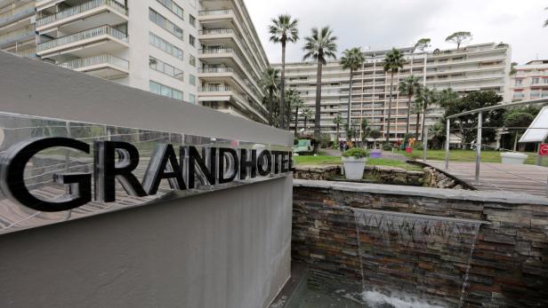 Das &quot;Le Grand Hotel&quot; in Cannes.