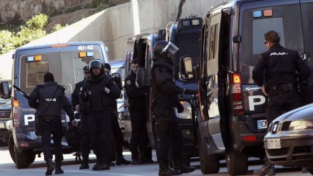Polizeiaktion in Ceuta