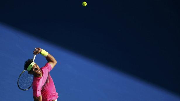 Nadal zeigte gegen den Südafrikaner Anderson seine bislang beste Leistung in Melbourne.
