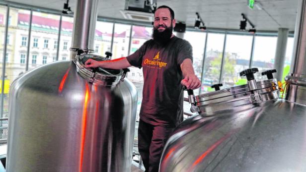 David Liska hat sich mit 31 für eine Brauerei-Lehre entschieden
