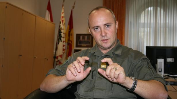 Brigadier Jürgen Baranyai leitet die Heerestruppenschule seit vier Jahren