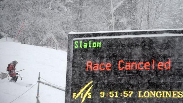 Damen-Slalom in Courchevel abgesagt