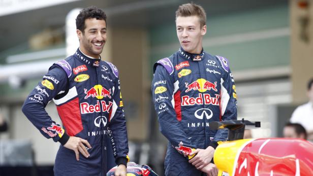 Fahrerpaarung: Daniel Ricciardo und Daniil Kwjat