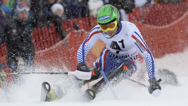 Aufsteiger der Saison: Choroschilow ist in der Top-7-Gruppe im Slalom.
