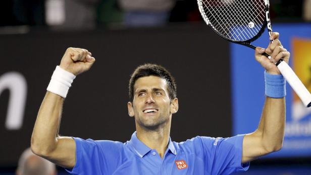 Novak Djokovic steht im Viertelfinale der Australian Open.