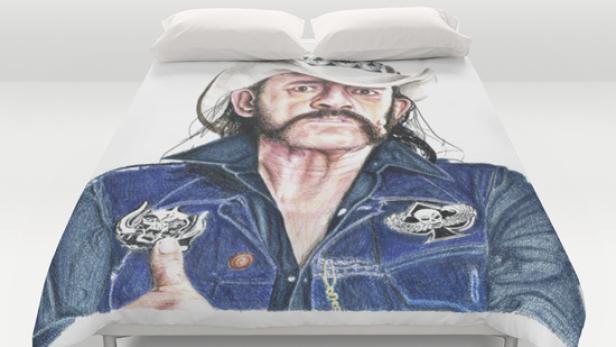 Lemmy Kilmister hat jetzt seine eigene Bettwäsche