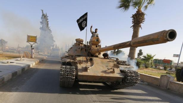 Panzer der Terrormiliz in Syrien