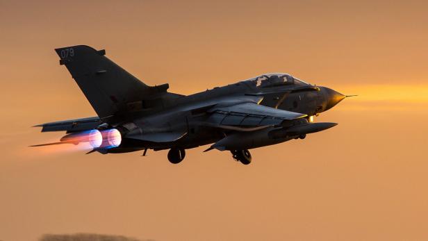 Ein Tornado der britischen Luftwaffe.