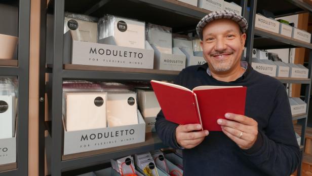 Meister der feinen Künste: Michele Falchetto in seinem Showroom beim Augarten