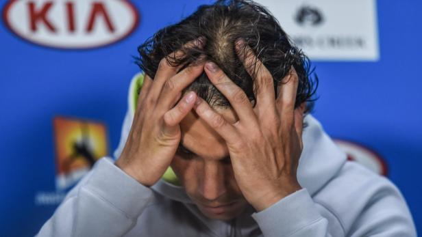 Geschlagen: Rafael Nadal verlor gegen Tomas Berdych, der wie 2014 im Semifinale steht.