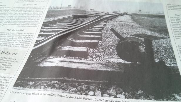 "Süddeutsche" illustrierte versehentlich mit Auschwitz-Foto