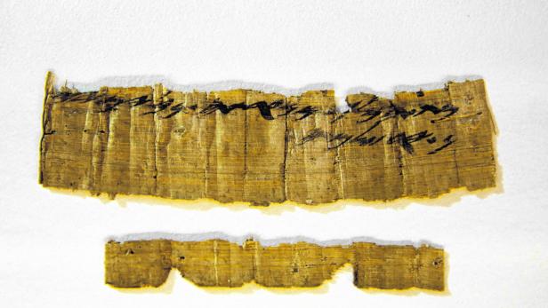 Ein 2700 Jahre alter Frachtbrief mit dem Schriftzug „Jerusalem“.