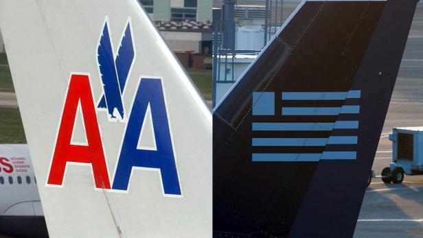 Die beiden US-Fluggesellschaften American Airlines und US Airways fusionieren.
