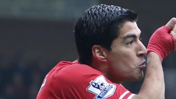 Luis Suarez will Liverpool zum ersten Meistertitel seit 24 Jahren schießen.